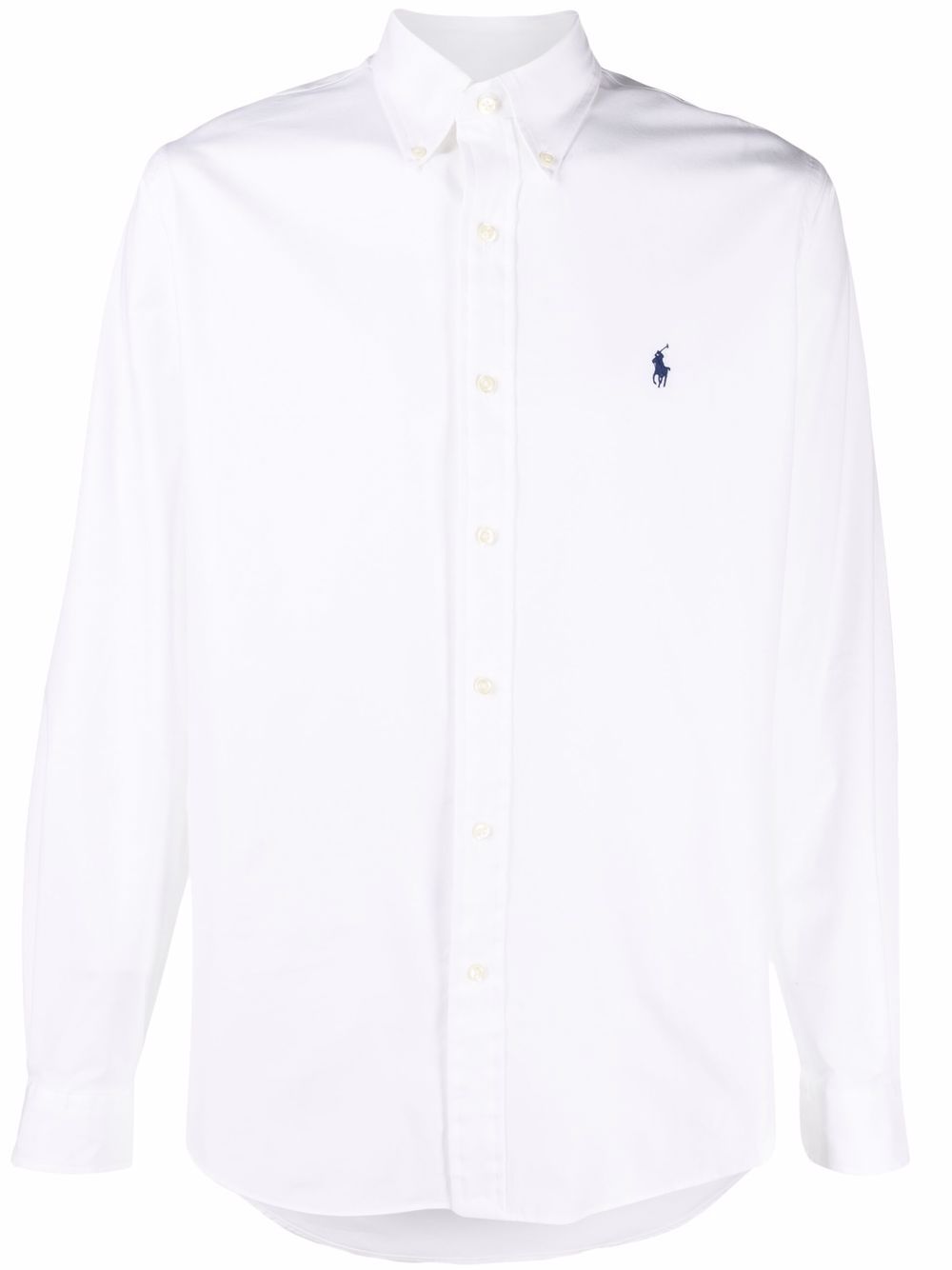 Polo Ralph Lauren Polo Pony 扣角领衬衫 - 白色