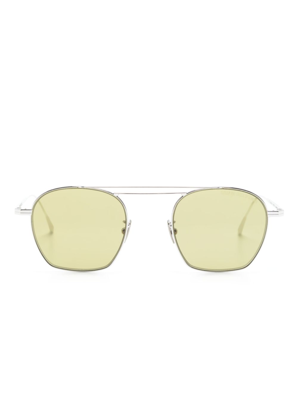 Cutler & Gross 0004 圆框太阳眼镜 - 银色
