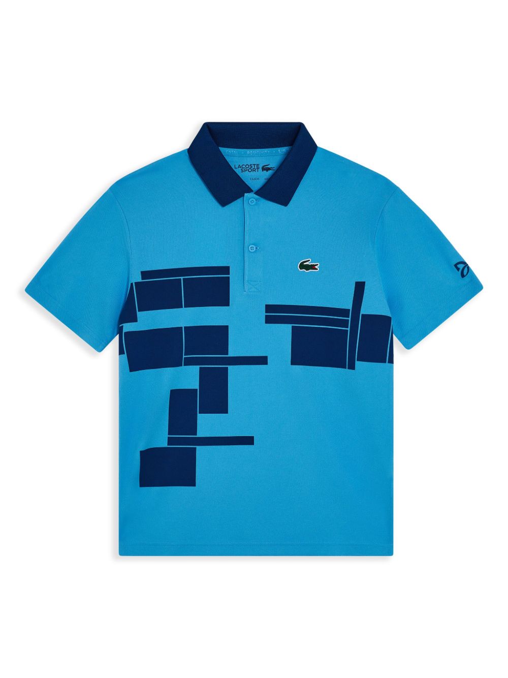 Lacoste x Novak Djokovic Tennis polo衫 - 蓝色