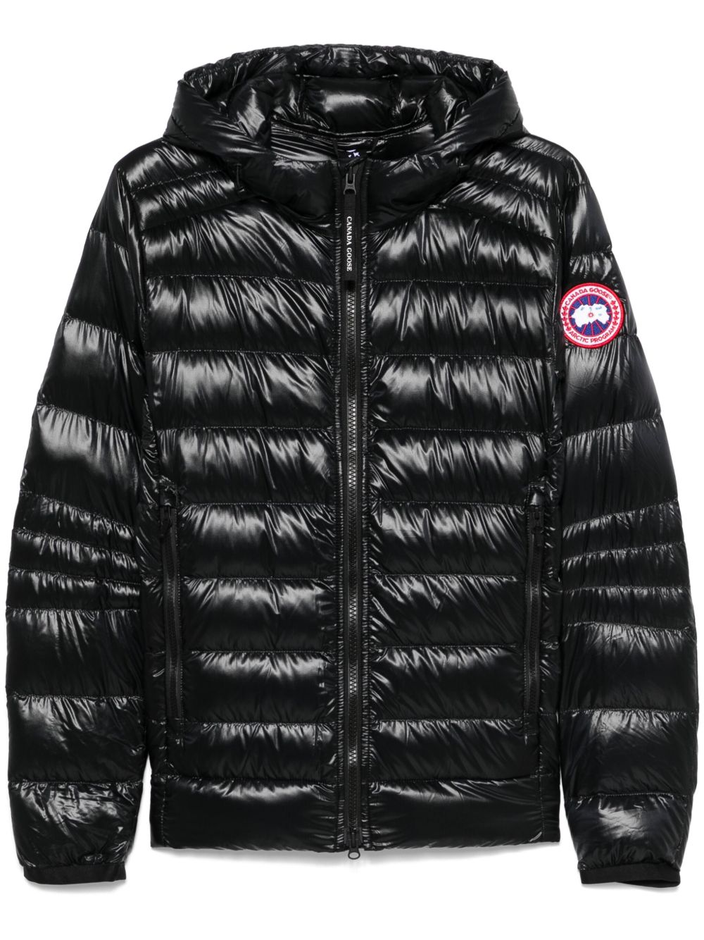 Canada Goose Crofton 可收纳式连帽夹克 - 黑色