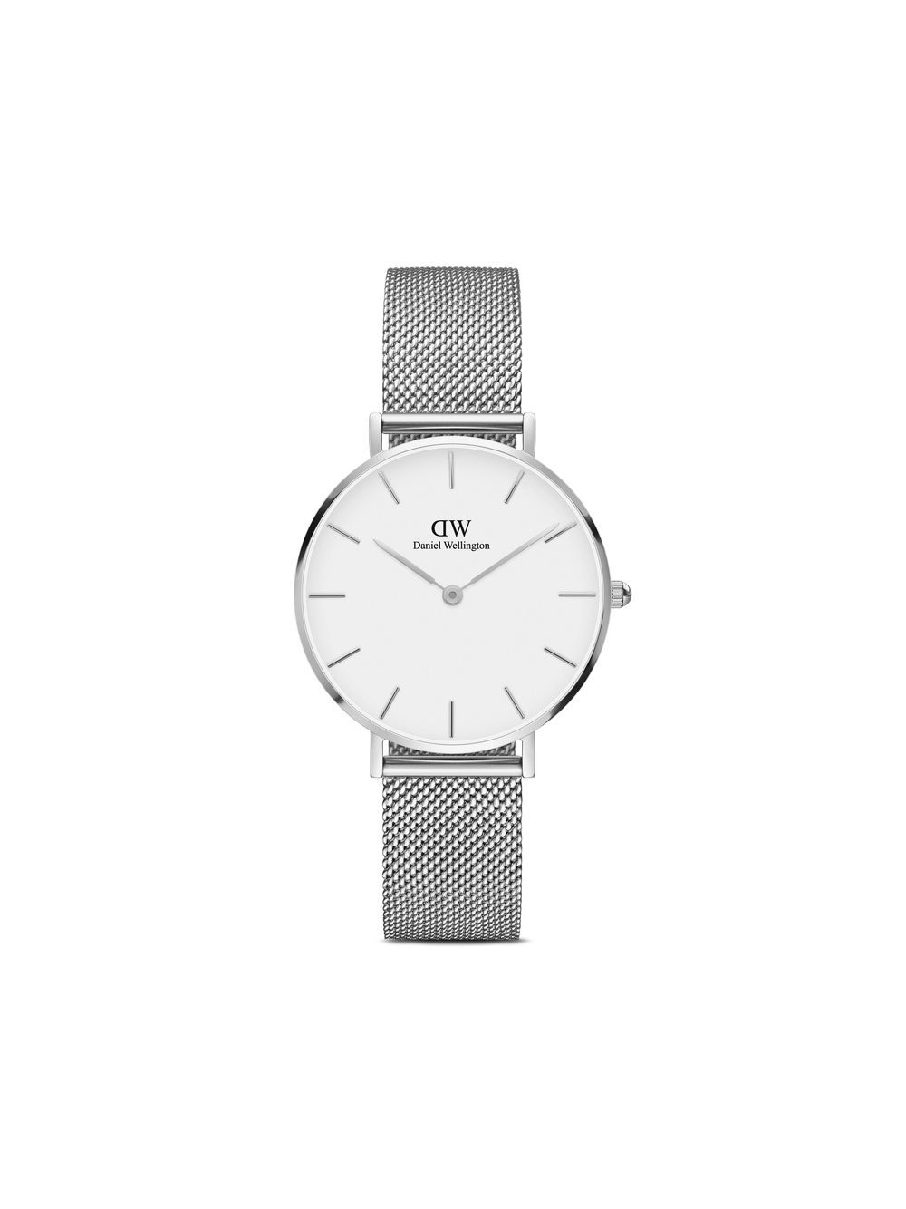 Daniel Wellington Petite Sterling 32毫米腕表 - 白色