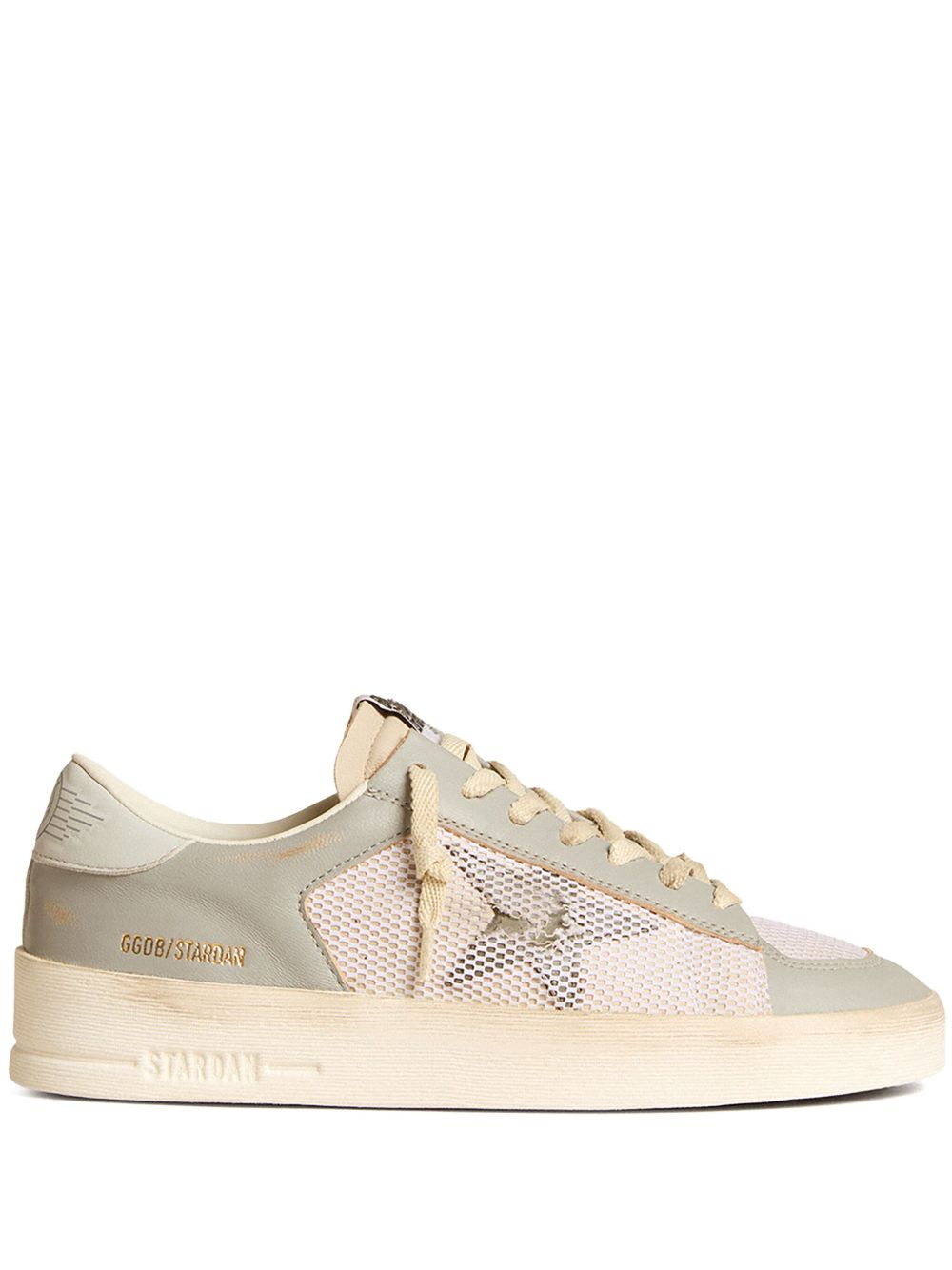 Golden Goose Stardan 拼接运动鞋 - 白色