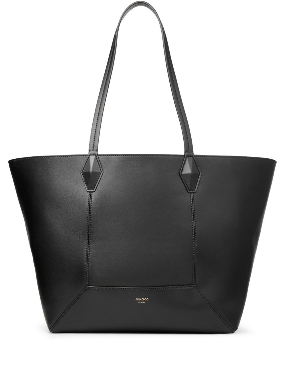 Jimmy Choo Diamond 中号手提包 - 黑色