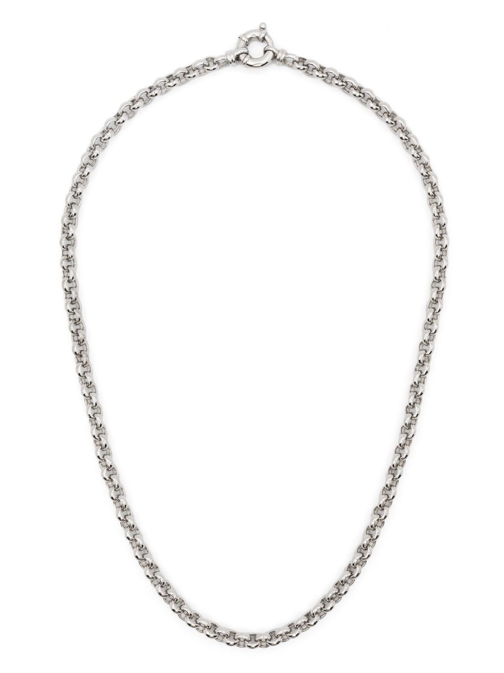 Tom Wood Thick Rolo Chain 项链 - 银色