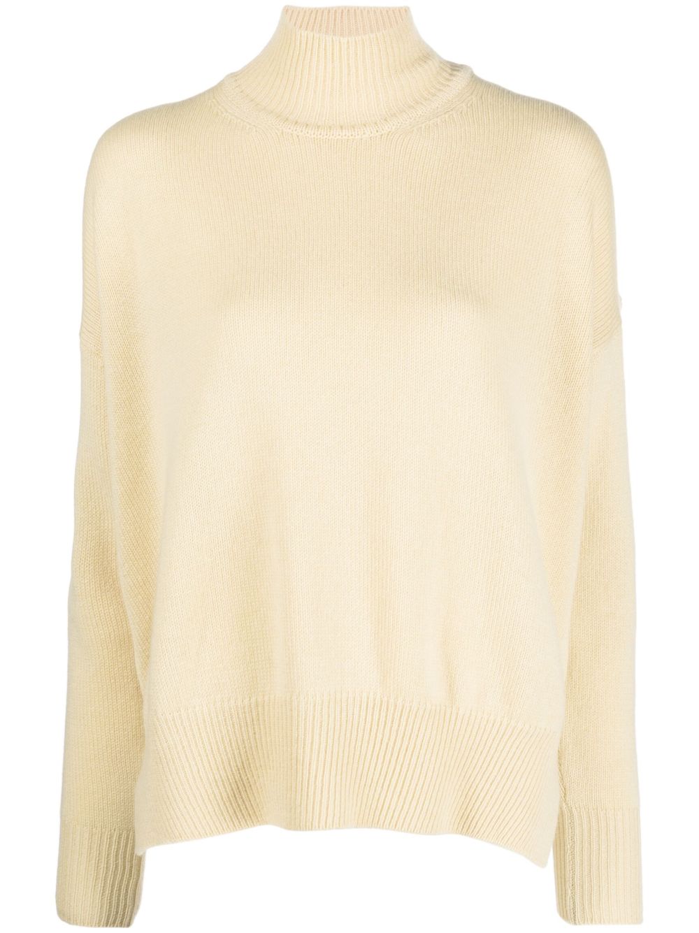 Jil Sander 高领针织毛衣 - 黄色