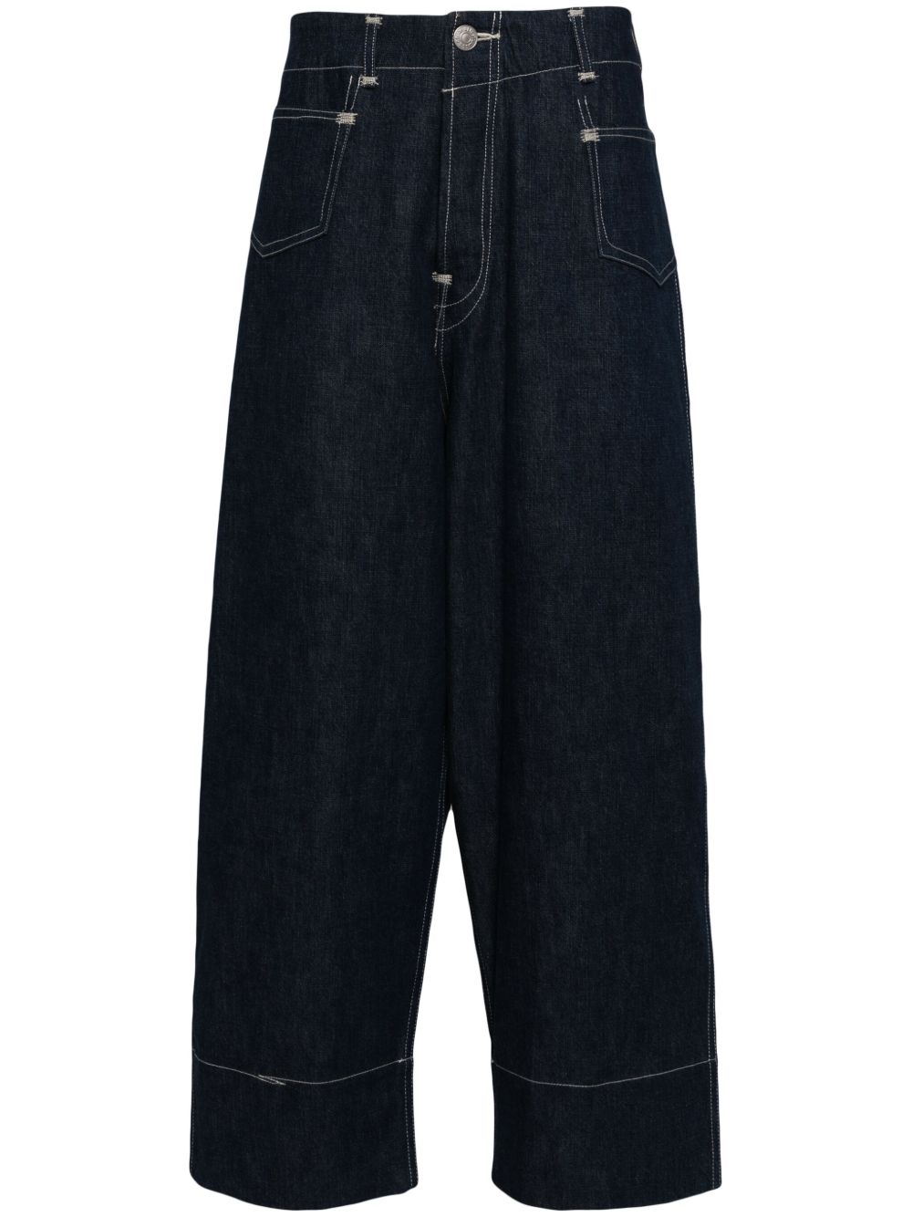 Junya Watanabe MAN Levi's 阔腿牛仔裤 - 蓝色
