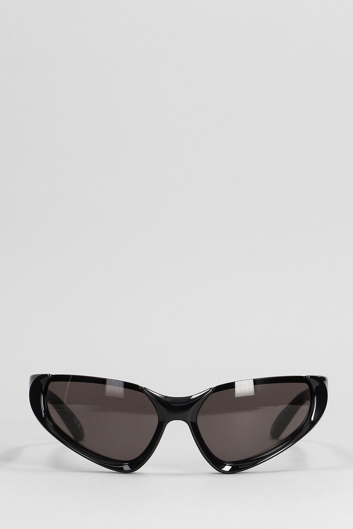 Balenciaga Xpander Rect Sunglasses In Black Acrylic
