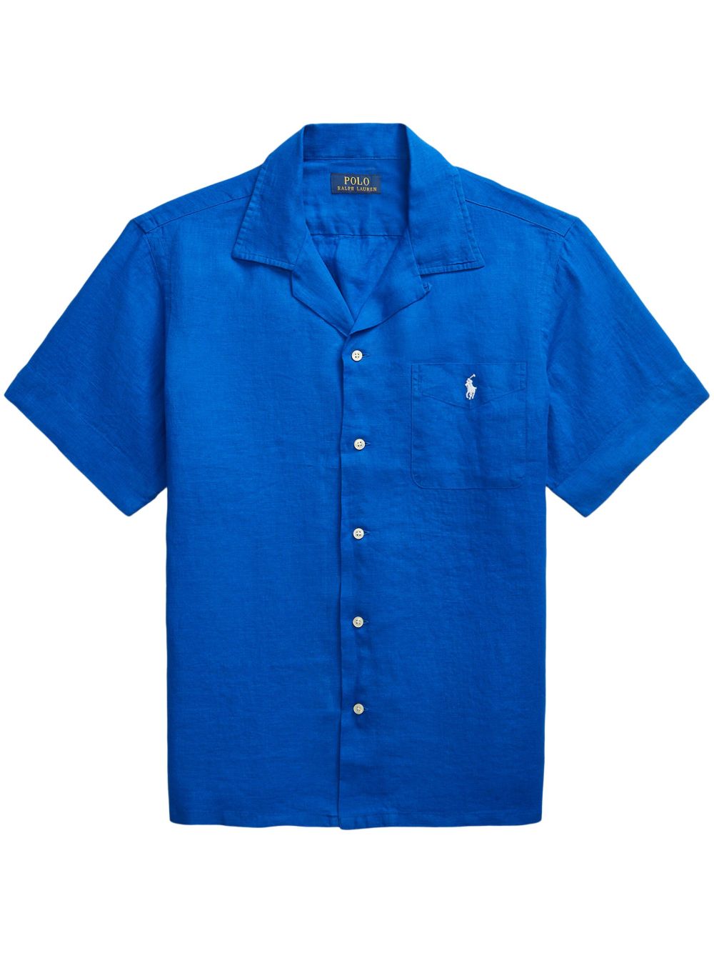 Polo Ralph Lauren Polo Pony 亚麻衬衫 - 蓝色
