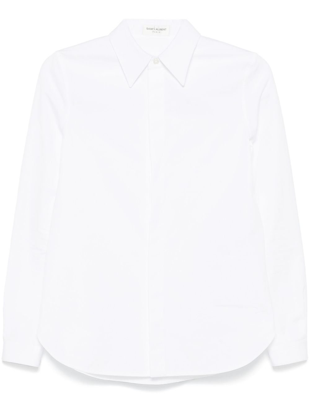 Saint Laurent 经典棉衬衫 - 白色