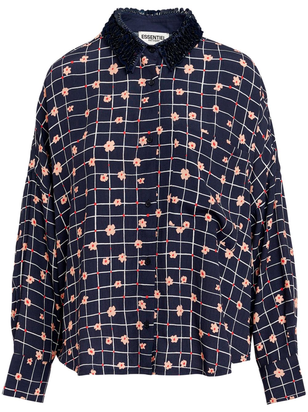Essentiel Antwerp Gecember 衬衫 - 蓝色