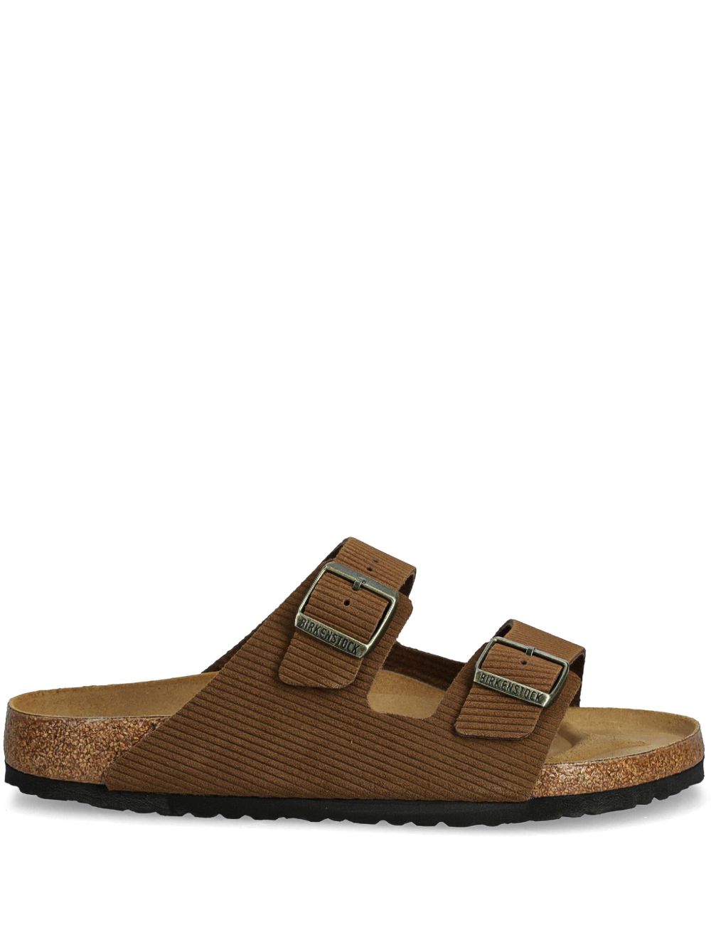 Birkenstock Arizona 绒面皮拖鞋 - 褐色