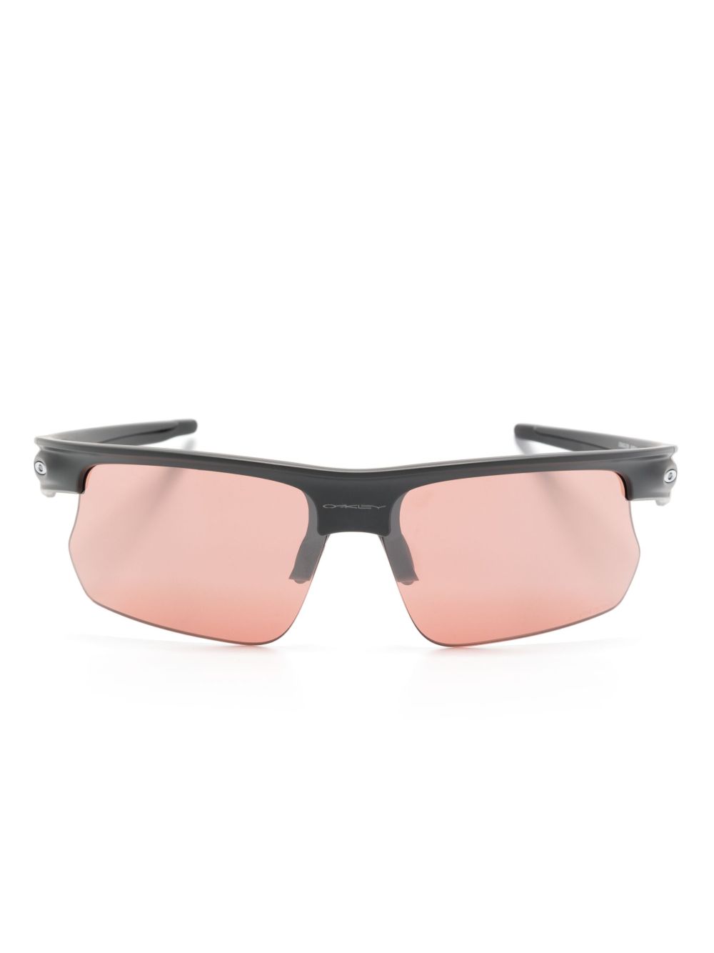 Oakley Bisphaera 长方形镜框太阳眼镜 - 黑色