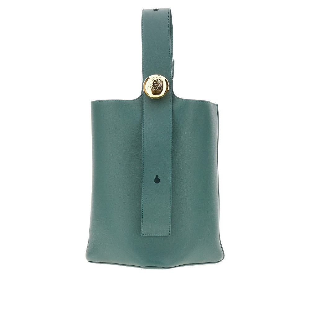 LOEWE Leather medium Pebble Bucket bag Woman One Size