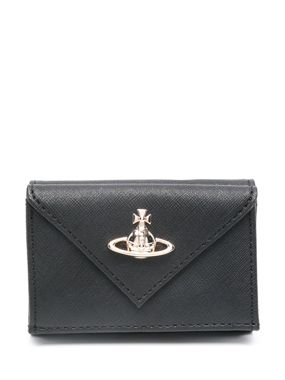Vivienne Westwood Orb 标牌钱包 - 黑色