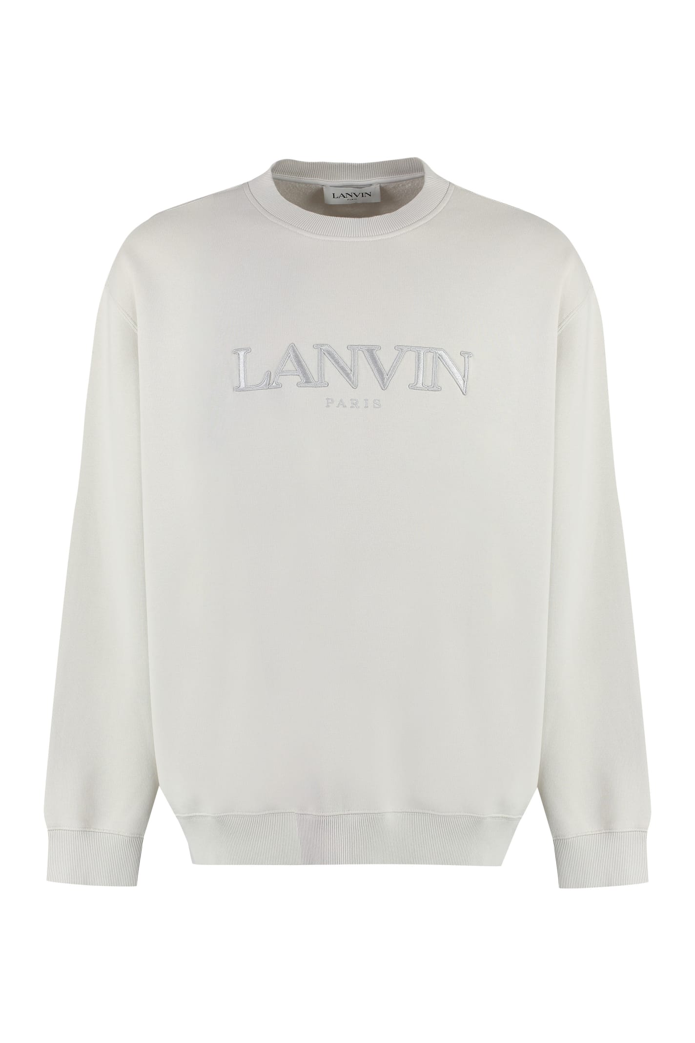 Lanvin Cotton Crew-neck Sweatshirt With Logo