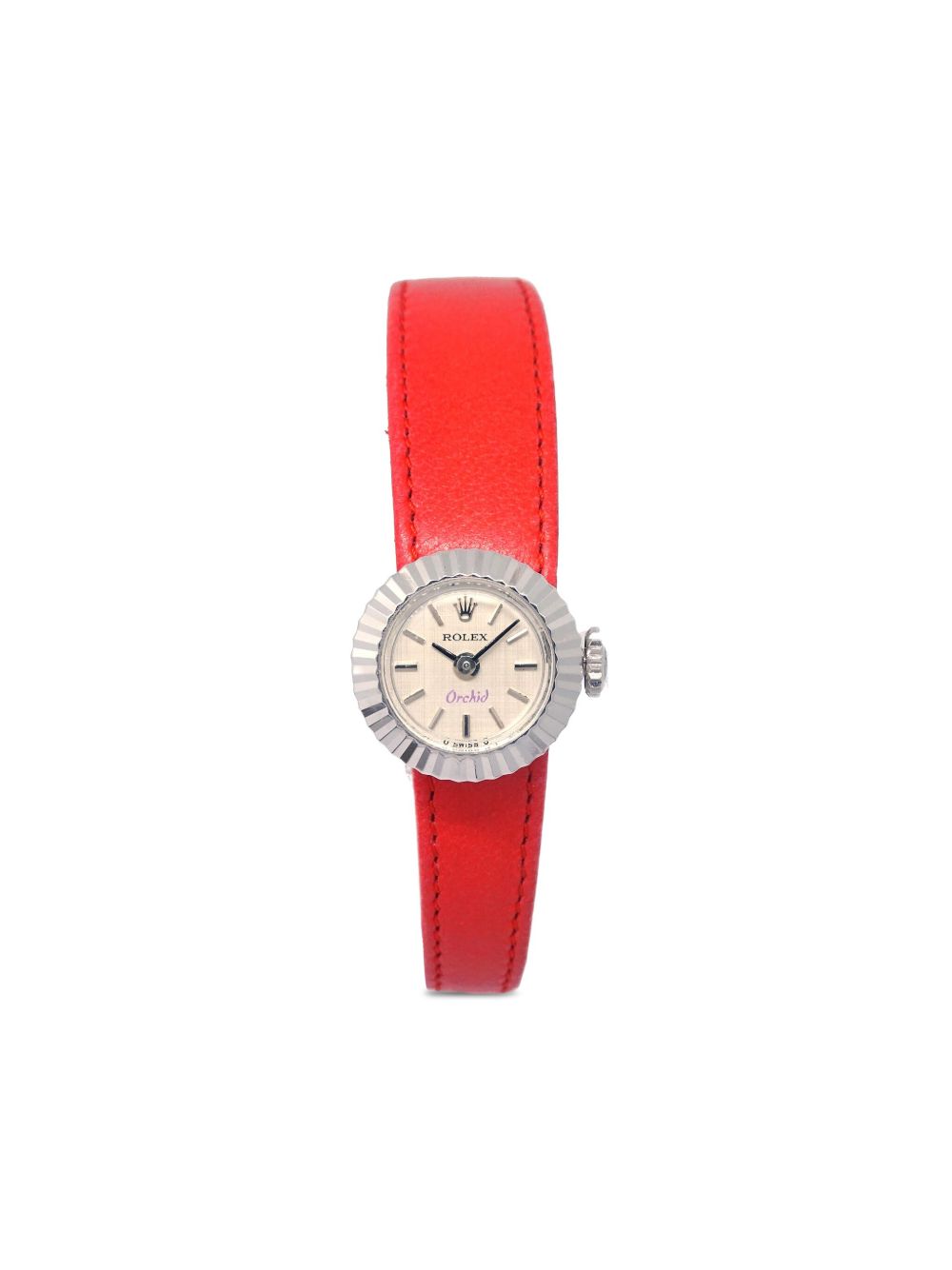 Rolex Chameleon Orchid 15毫米腕表（1970年典藏款） - 银色