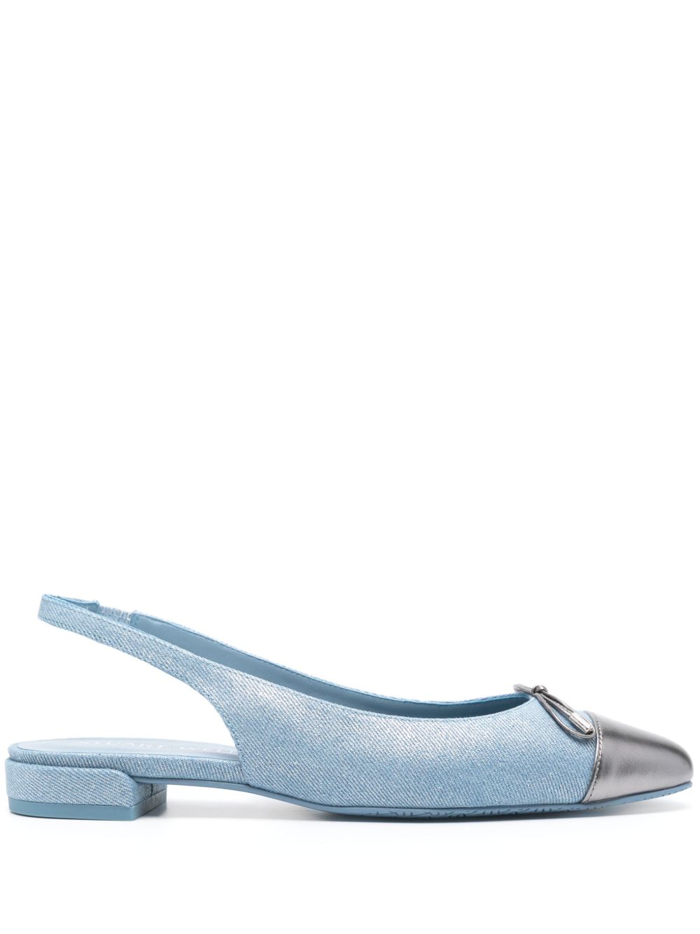 Stuart Weitzman Sleek 平底鞋 - 蓝色