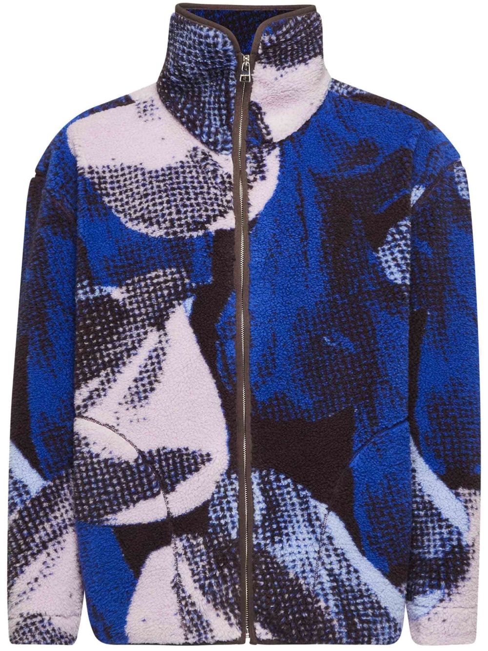 JW Anderson 图案印花夹克 - 蓝色