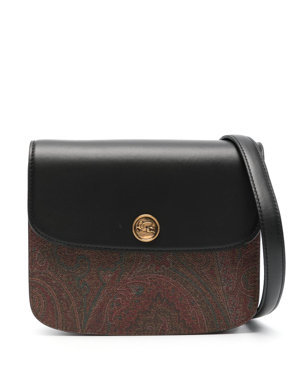 ETRO Essential 大号斜挎包 - 黑色