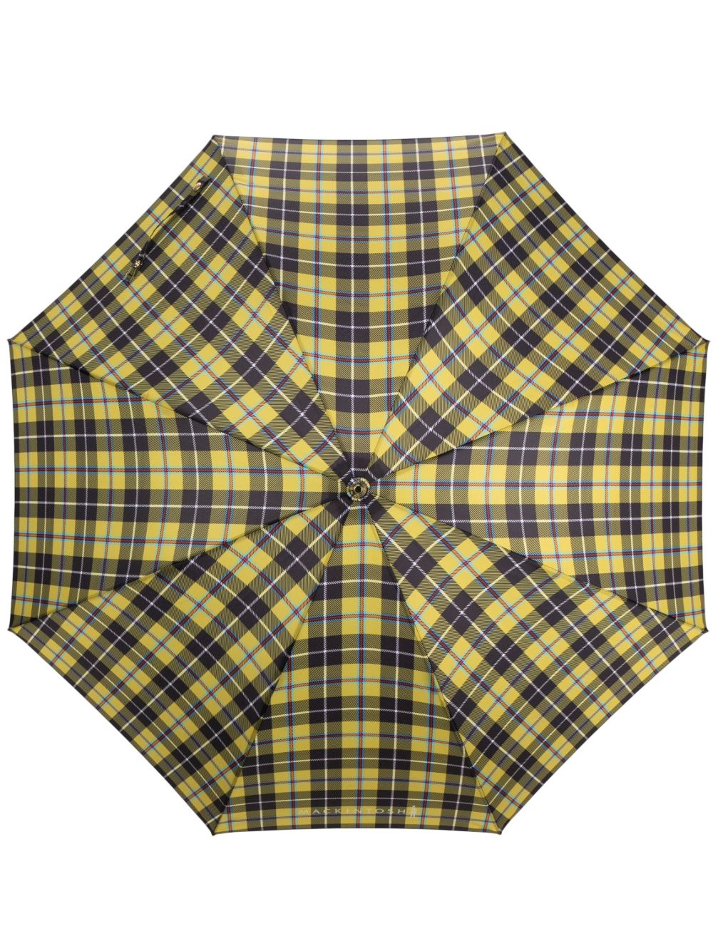Mackintosh Heriot Whangee 手柄雨伞 - 绿色