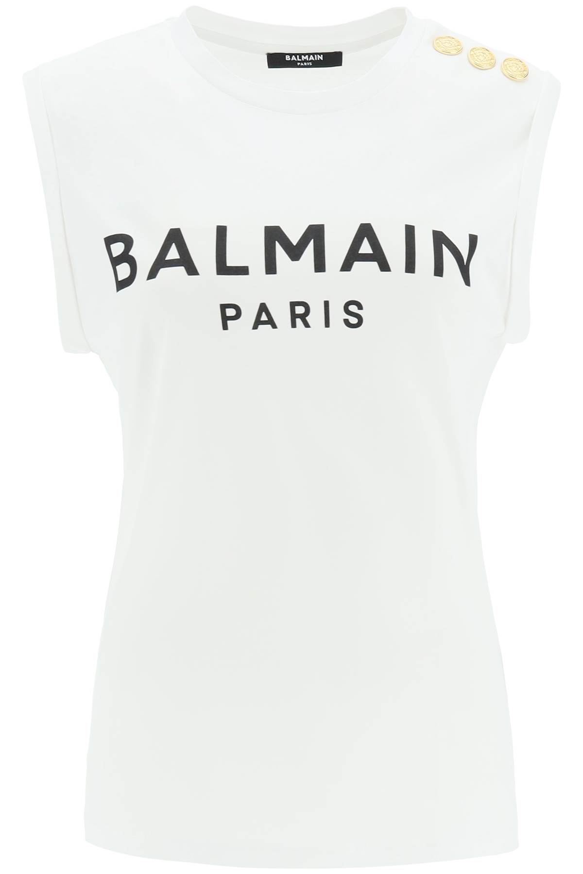 Balmain Logo Print T-shirt