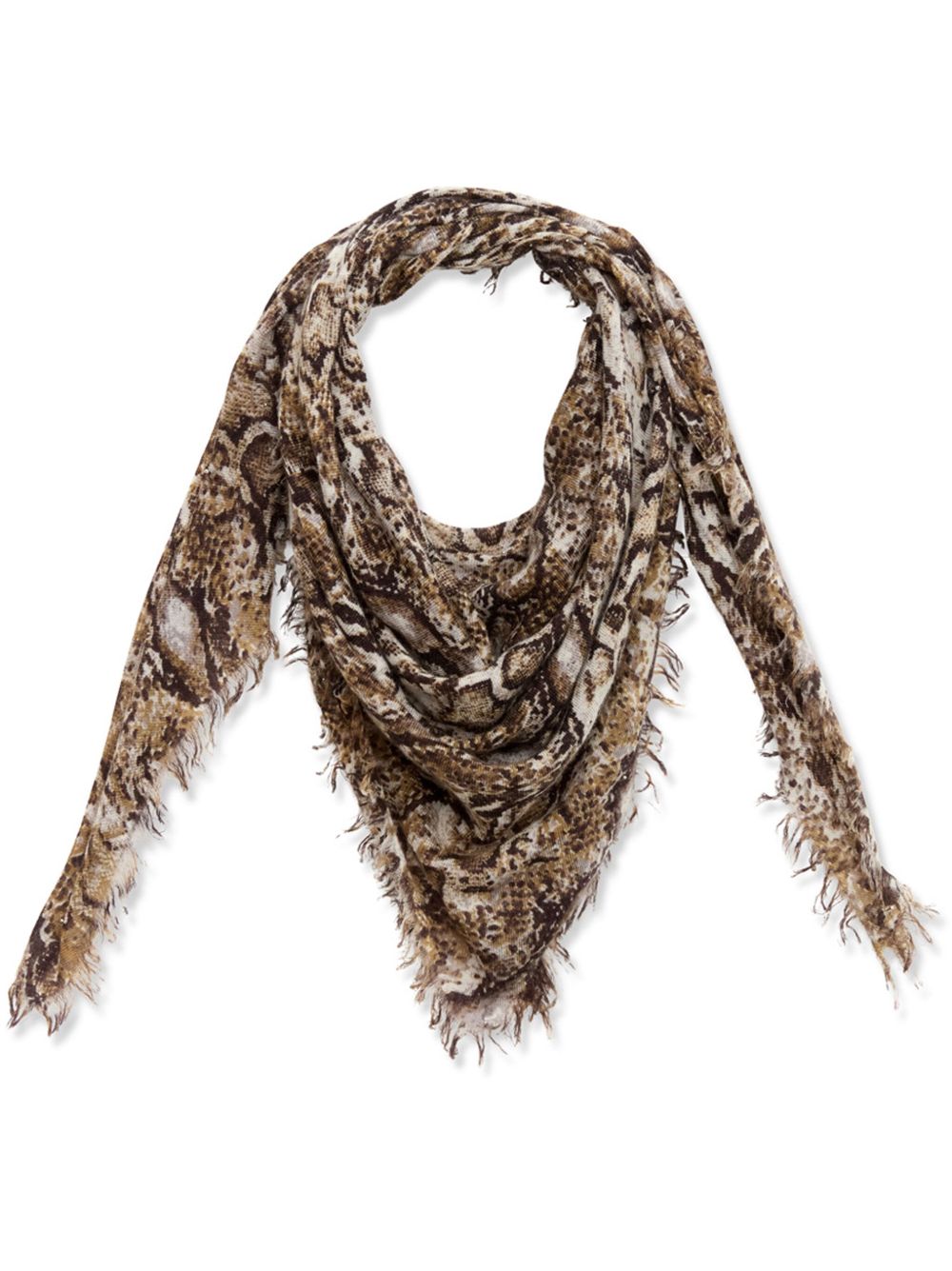 ISABEL MARANT Alecia 围巾 - 褐色