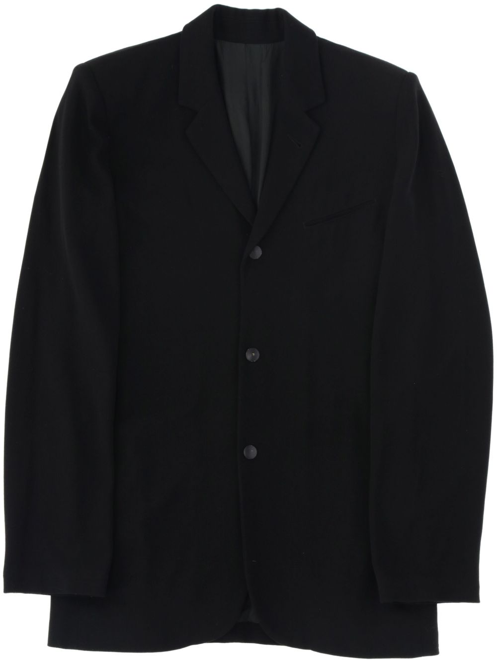 Jean Paul Gaultier Pre-Owned 单排扣西装夹克（1990年代典藏款） - 黑色