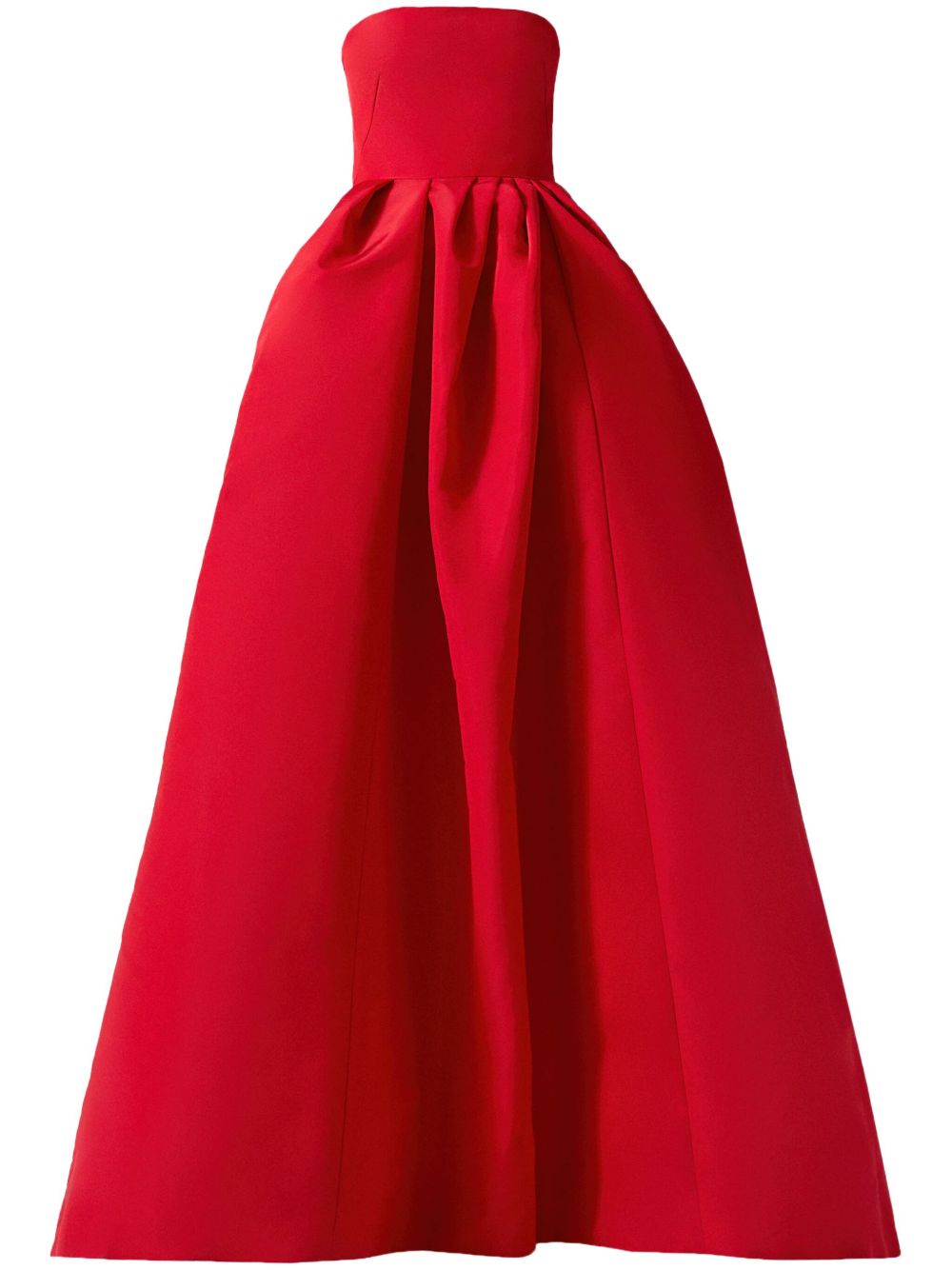 Carolina Herrera 露肩晚礼服 - 红色