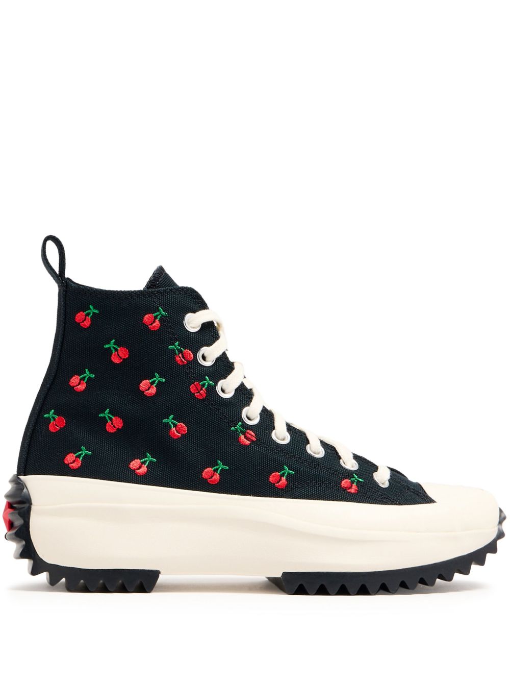 Converse Run Star Hike Cherries 运动鞋 - 黑色