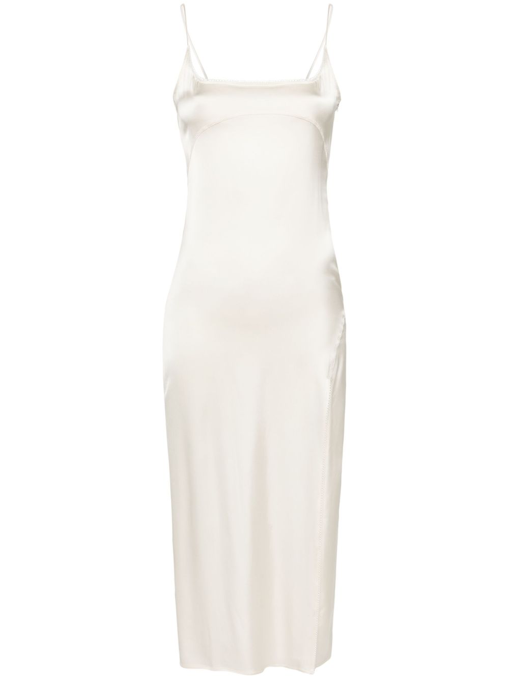 Jacquemus La Robe 吊带裙 - 白色