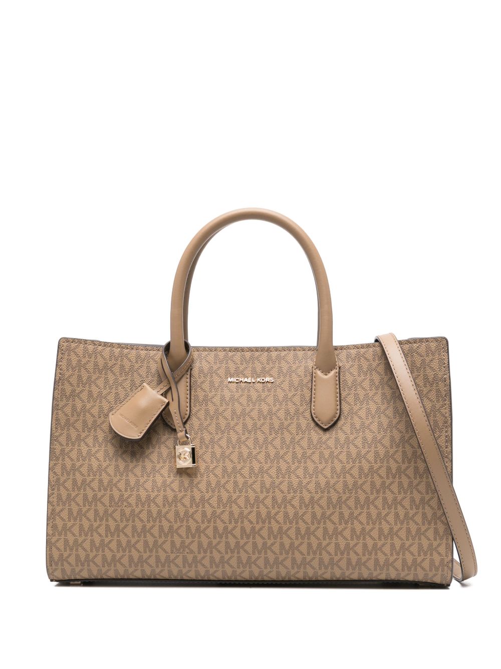 Michael Kors Scarlett 中号手提包 - 褐色