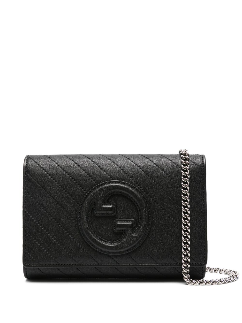 Gucci Blondie 斜挎包 - 黑色