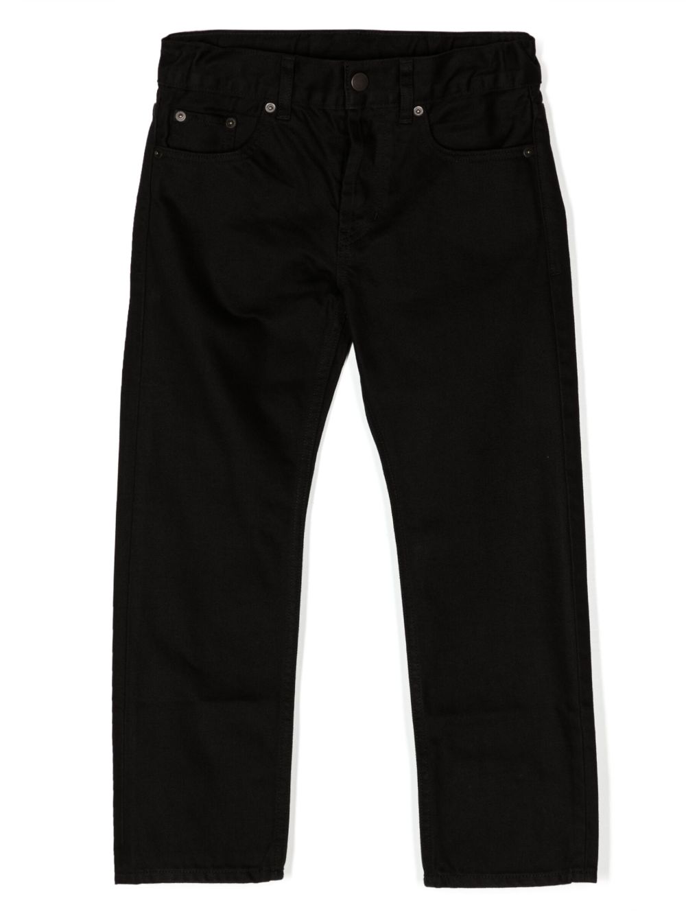 FEAR OF GOD ESSENTIALS KIDS 中腰直筒牛仔裤 - 黑色