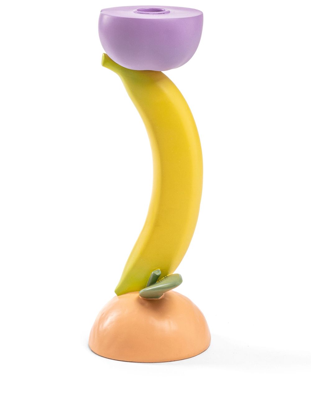 Seletti Vitamin Banana 烛台（26.5厘米） - 黄色