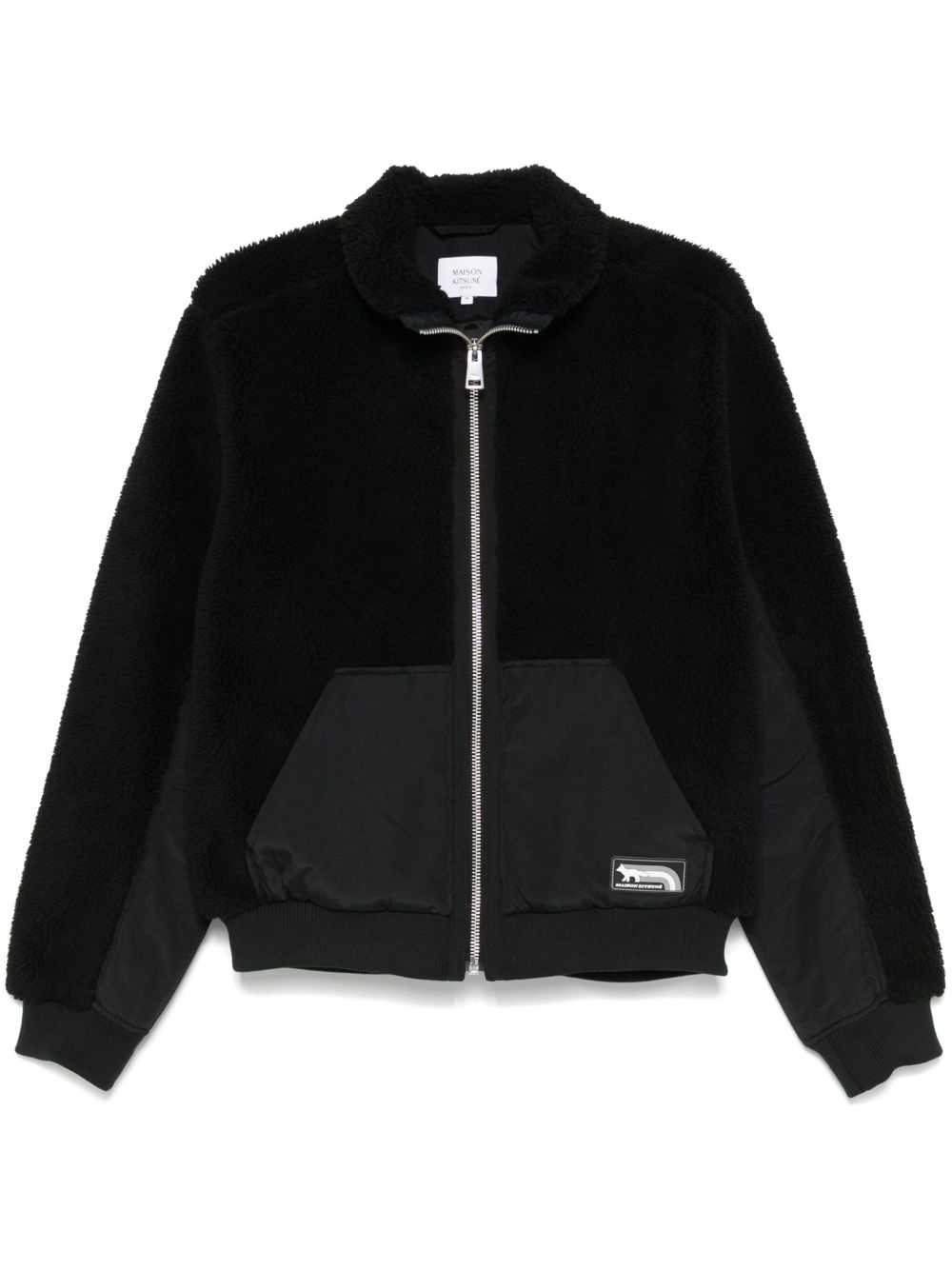 Maison Kitsuné Flash Fox 夹克 - 黑色