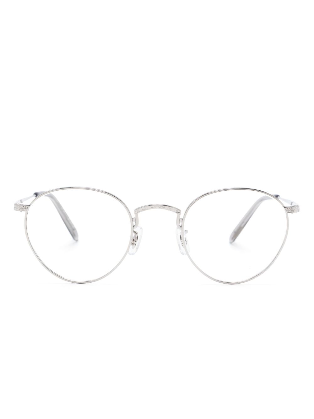 Oliver Peoples 钛合金圆框眼镜 - 银色