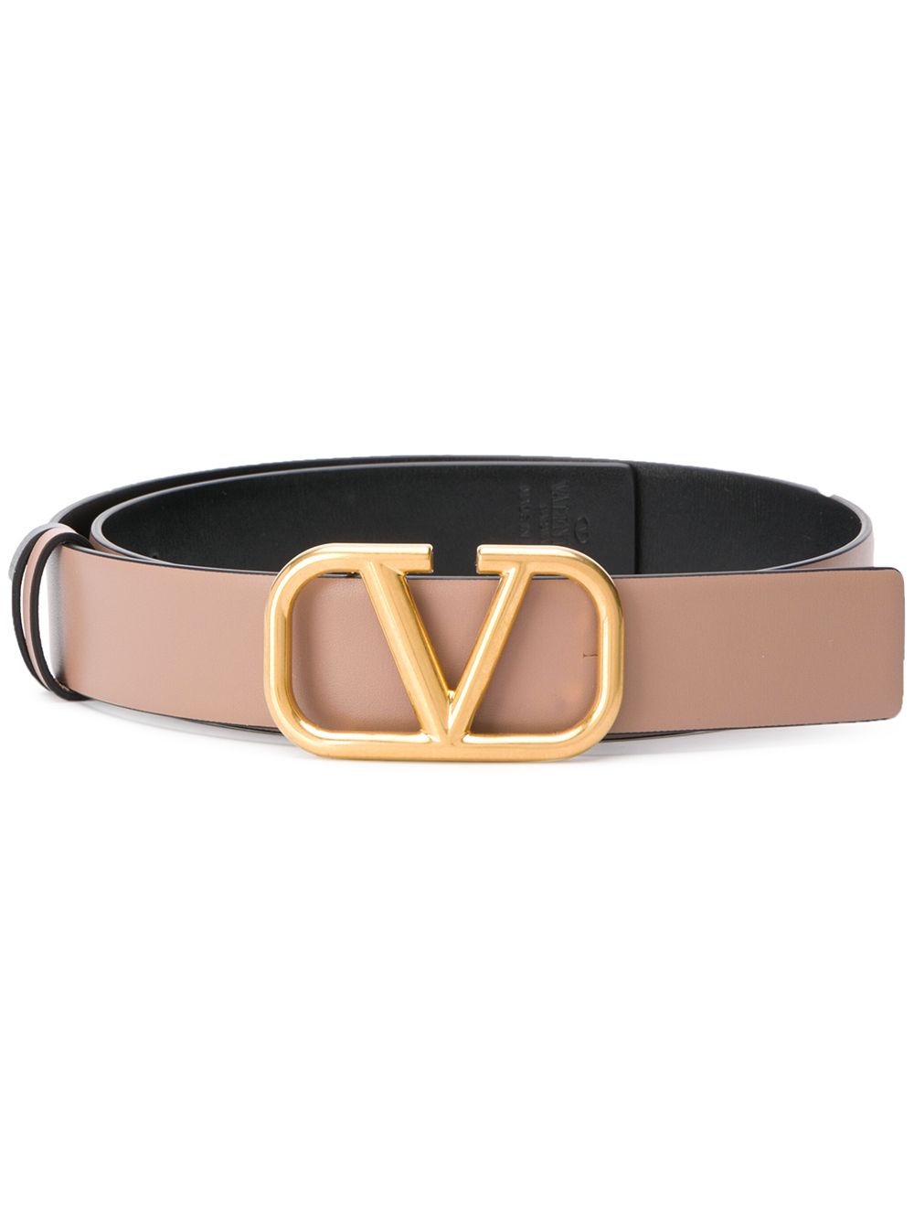 Valentino Garavani VLogo Signature 双面腰带（30毫米） - 中性色