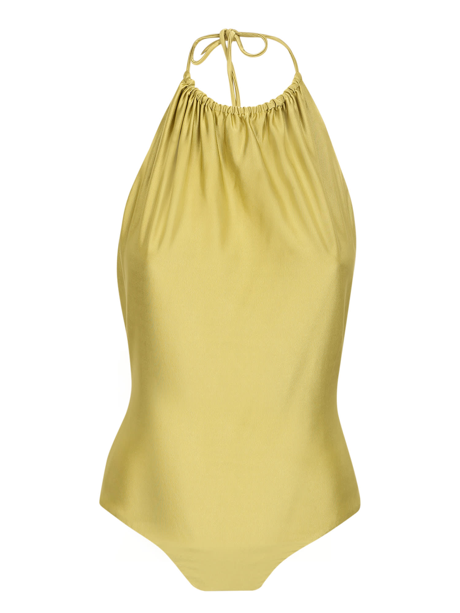 Alexandre Vauthier Halterneck Draped Top