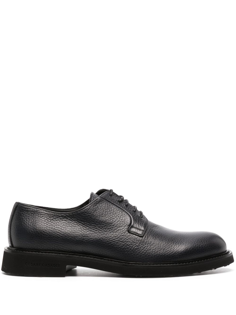 Casadei Cervo 皮质德比鞋 - 蓝色