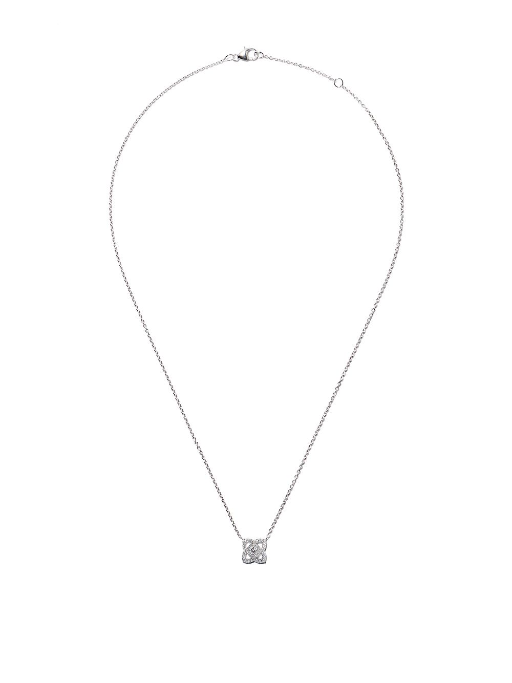De Beers Jewellers Enchanted Lotus钻石项链 - 银色