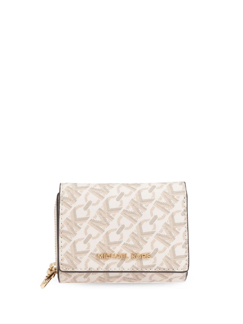 Michael Michael Kors logo印花钱包 - 中性色