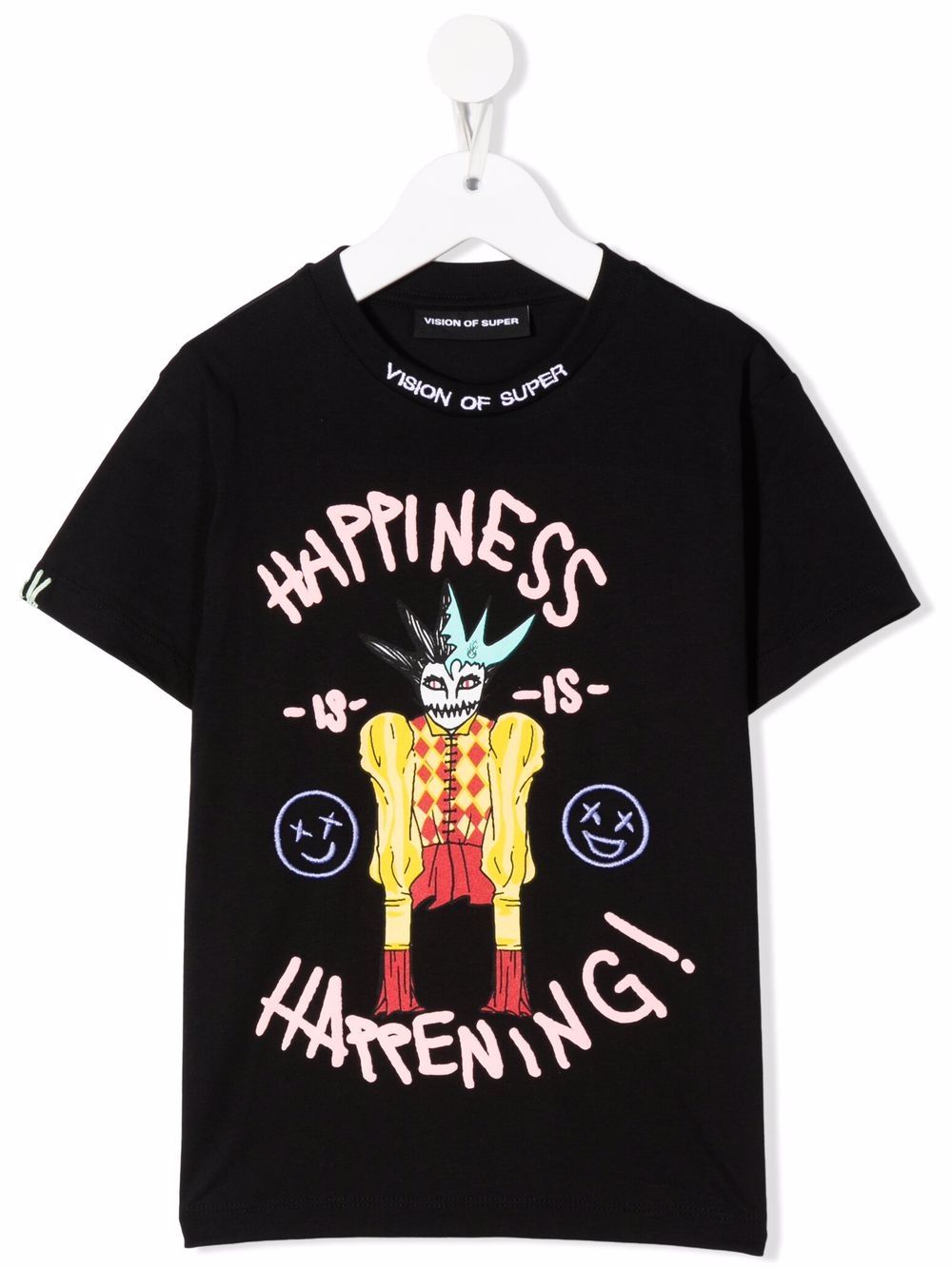 Vision Of Super Kids Happiness Is Happening! T恤 - 黑色