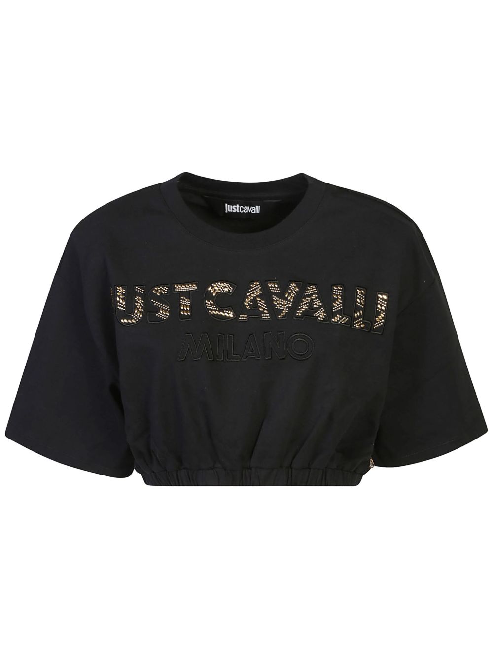 Just Cavalli logo T恤 - 黑色