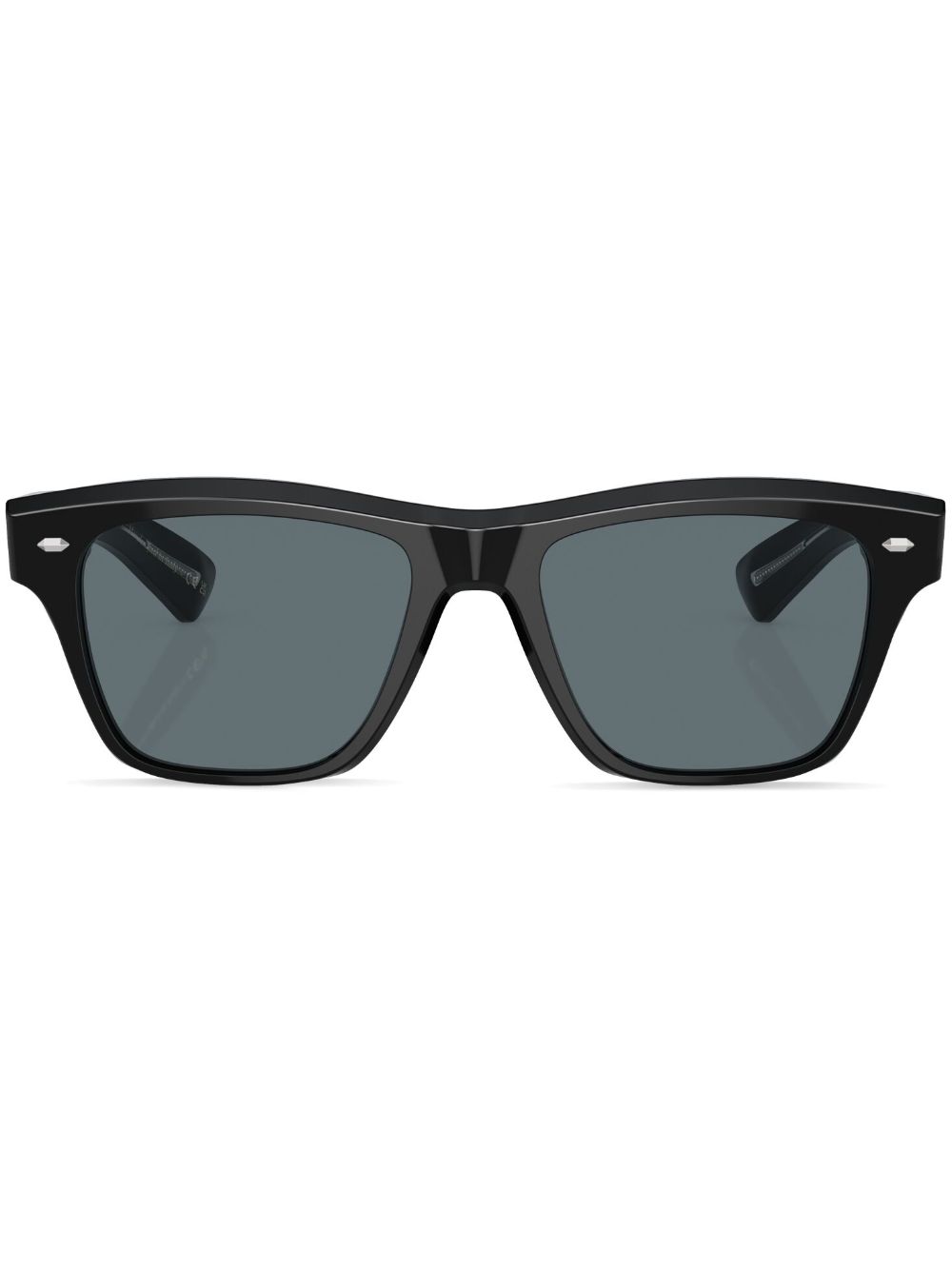 Oliver Peoples Sixties 方框太阳眼镜 - 黑色