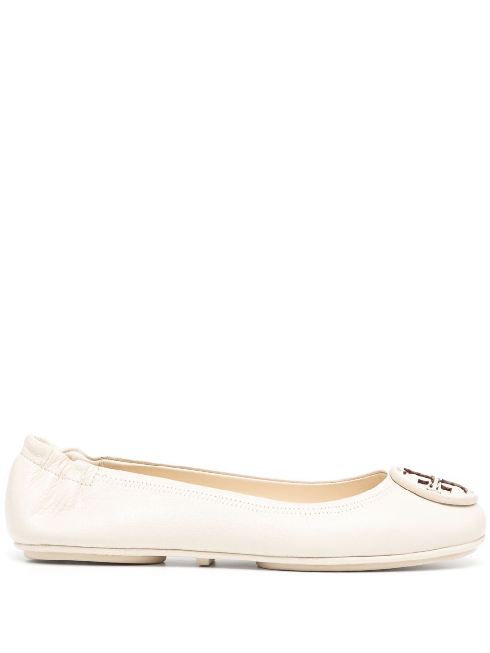 Tory Burch Minnie 平底鞋 - 白色