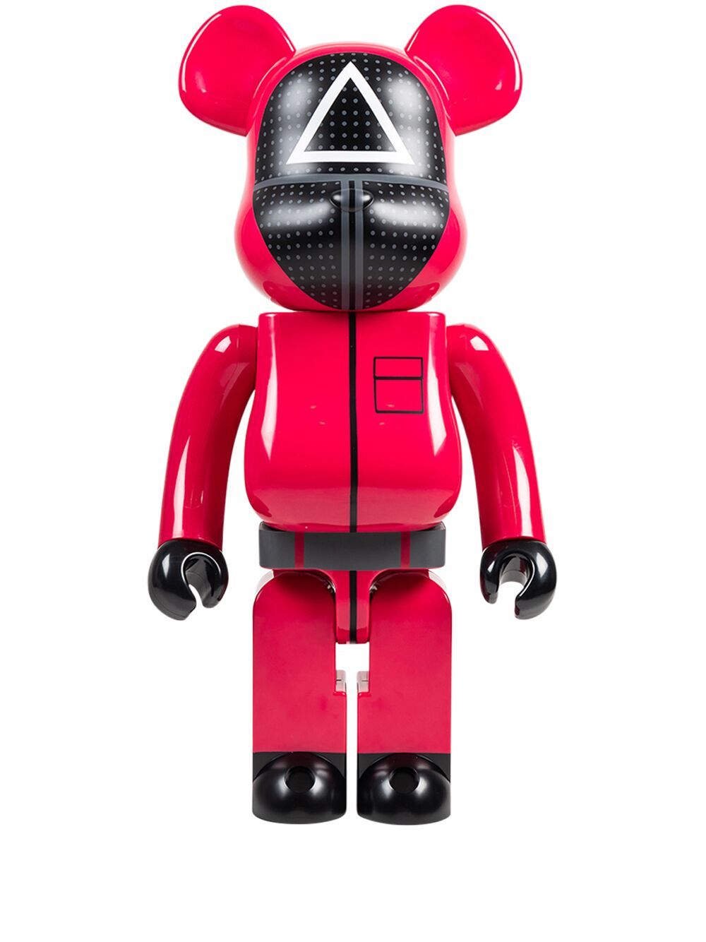 MEDICOM TOY x Squid Game Guard BE@RBRICK 模型玩具 - 红色