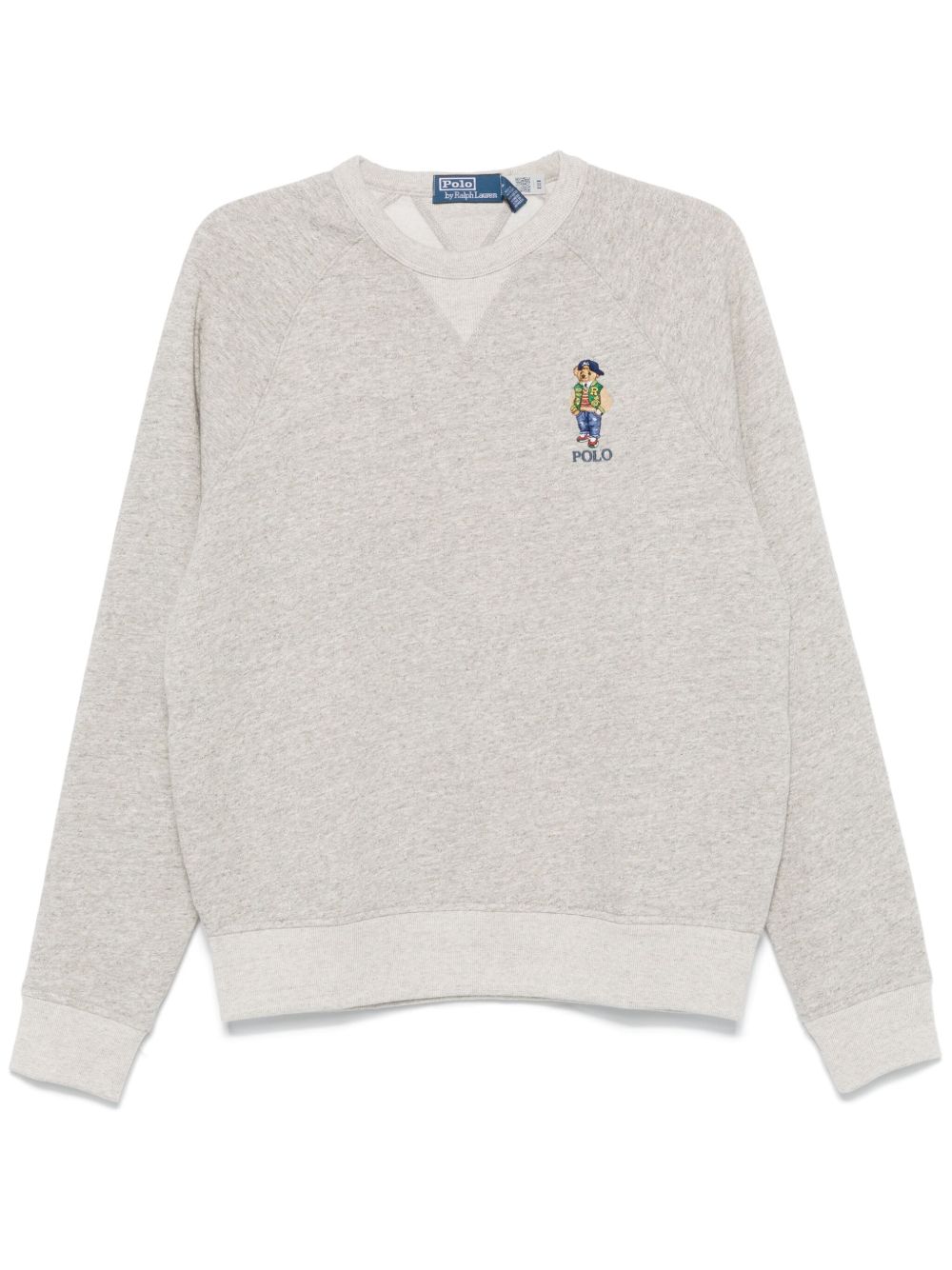 Polo Ralph Lauren Polo-Bear 图案卫衣 - 灰色