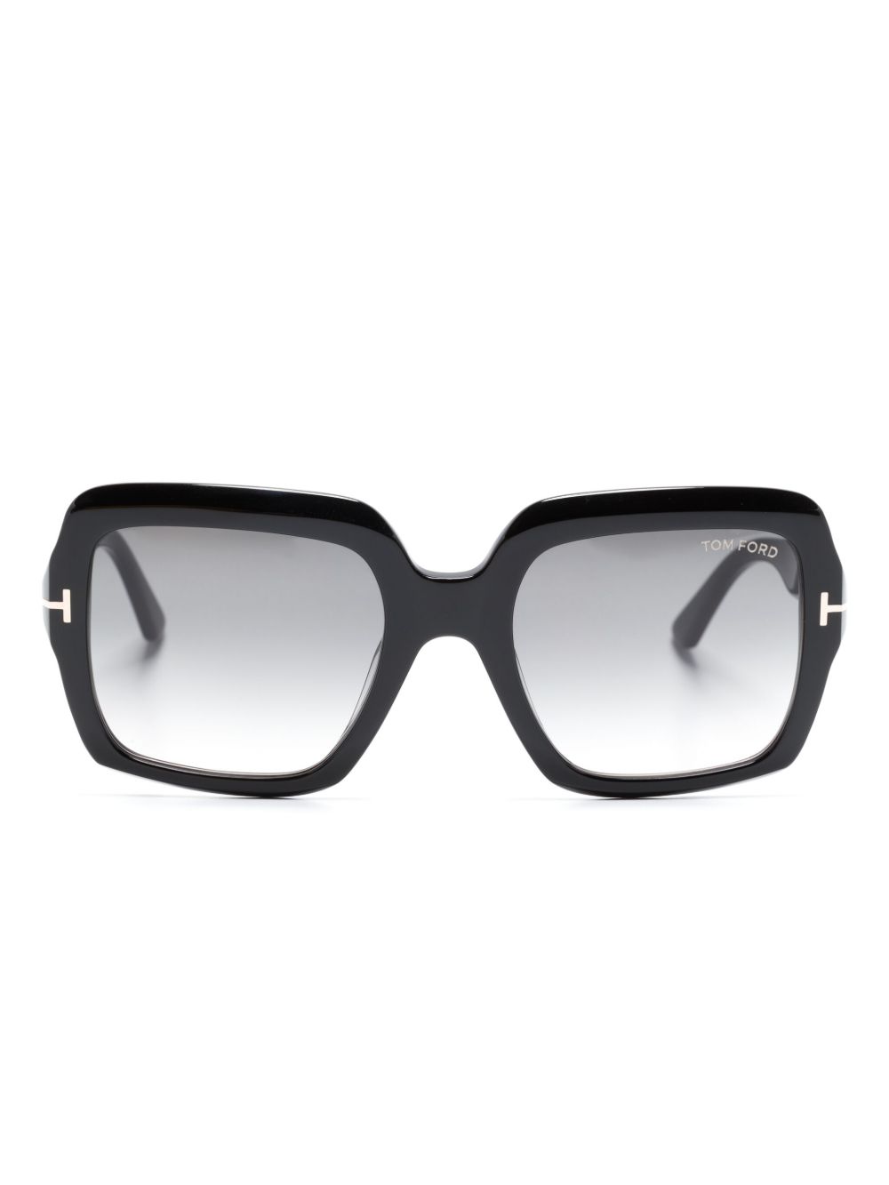 TOM FORD Eyewear Kaya 方框太阳眼镜 - 黑色