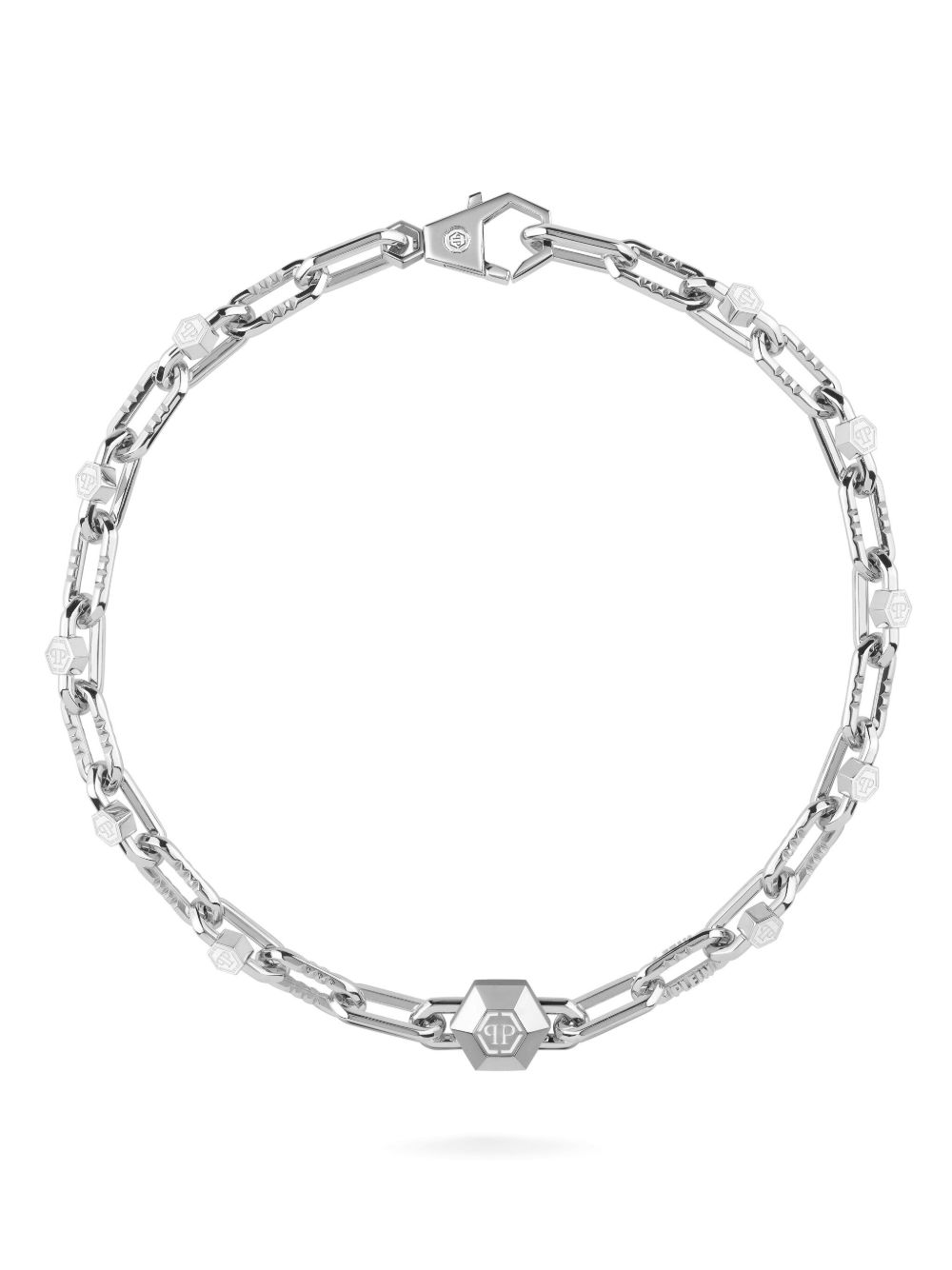 Philipp Plein Edge 项链 - 银色
