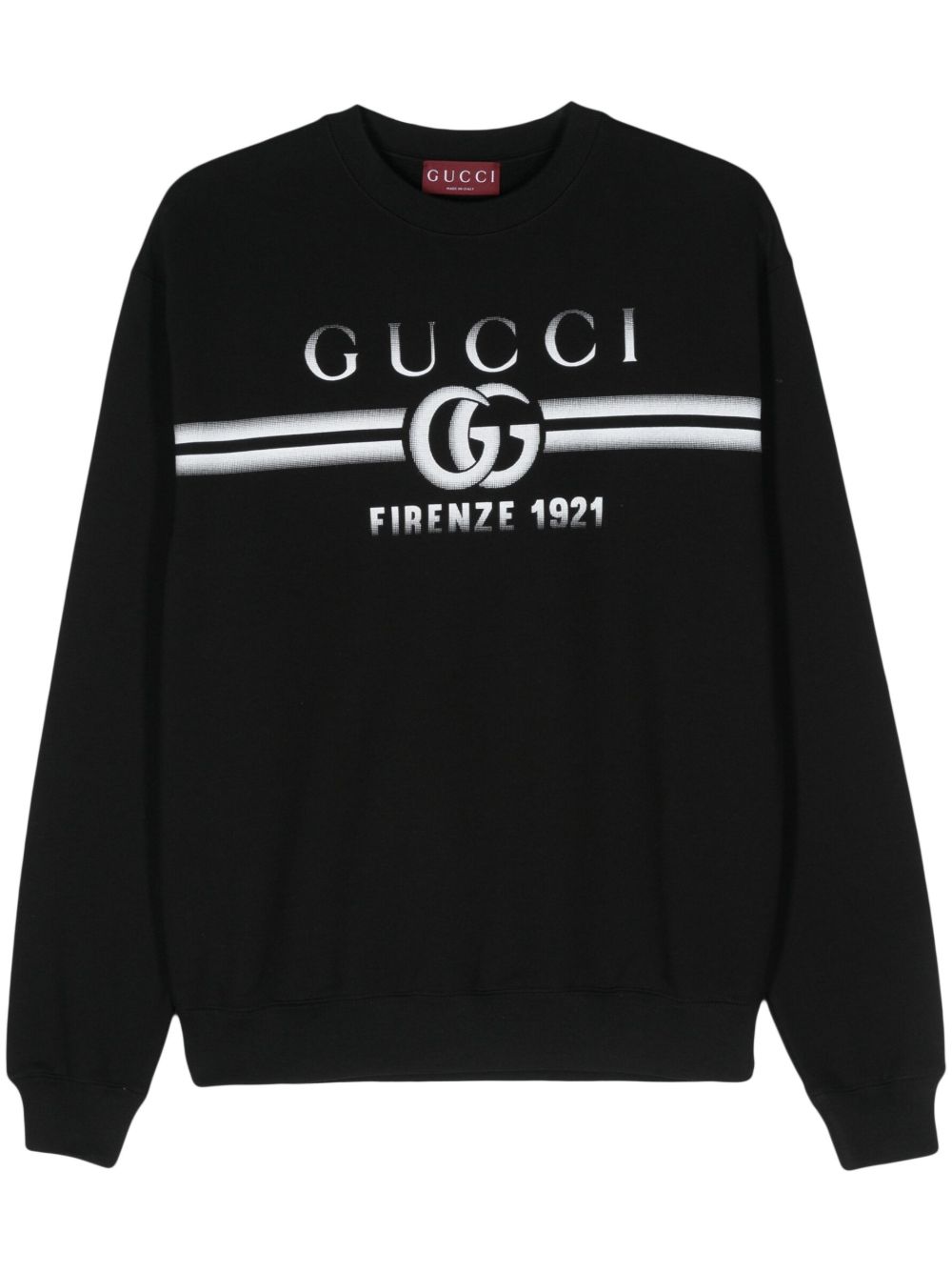 Gucci Double G 棉卫衣 - 黑色